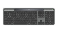Logitech Signature Slim Solar+ K980 keyboard Universal RF Wireless + Bluetooth QWERTY US English Graphite