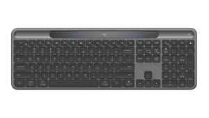Logitech Signature Slim Solar+ K980 keyboard Universal RF Wireless + Bluetooth QWERTY US English Graphite
