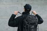 ASUS ROG Archer ErgoAir backpack Gaming backpack Black EVA (Ethylene Vinyl Acetate), Lycra, Nylon