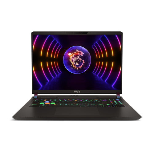 MSI Gaming Vector GP68HX 12VH-012CA Intel® Core™ i9 i9-12900HX Laptop 40.6 cm (16") Full HD+ 32 GB DDR5-SDRAM 1 TB SSD NVIDIA GeForce RTX 4080 Wi-Fi 6E (802.11ax) Windows 11 Home Black