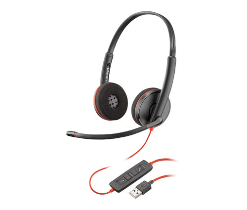 HP Poly Poly Blackwire 3220 Stereo USB-A Headset
