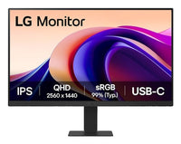LG 24U631A-B computer monitor 60.5 cm (23.8") 2560 x 1440 pixels Quad HD Black