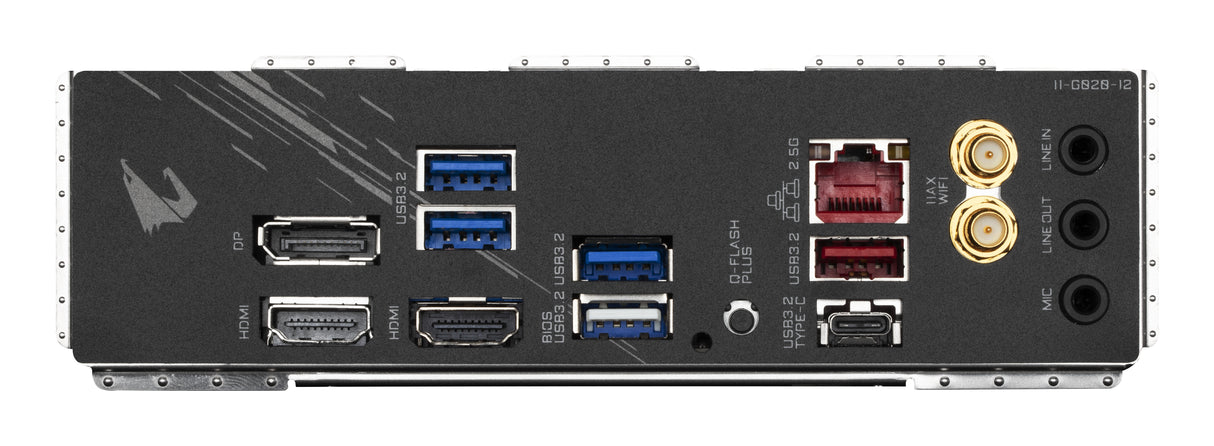 GIGABYTE B550I AORUS PRO AX Motherboard - AMD Ryzen 5000 CPUs, 8 Phases VRM, up to 5300MHz DDR4, 1xPCIe 4.0 + 1xPCIe 3.0 M.2, Wi-Fi 6E, 2.5GbE LAN, USB 3.2 Gen 2
