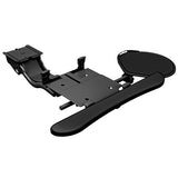 Chief Sit-to-Stand Arm, Keyboard Clamp with Tilt/Swivel Mouse Tray