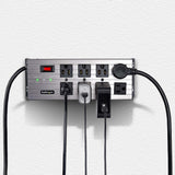 StarTech.com 8-Outlet Industrial Power Strip 125V/15A, EMI/RFI Isolation, Surge Protection, Mountable PDU, 12ft/3.6m Power Cord, NEMA 5-15P/R, UL Listed, TAA