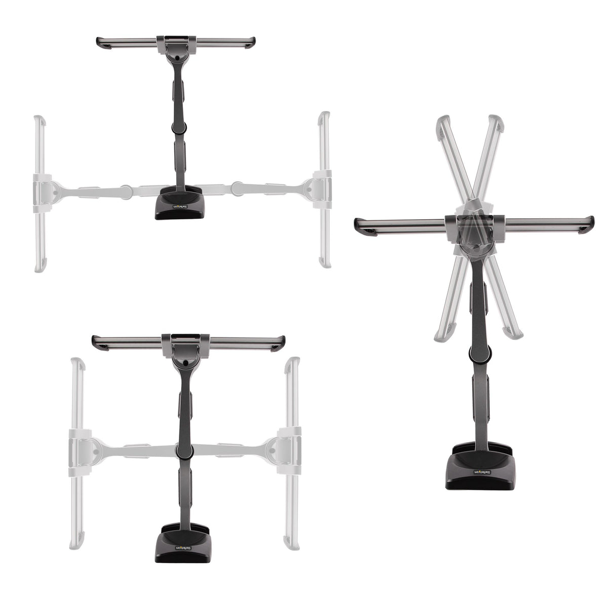 StarTech.com Articulating TV Wall Mount, VESA Wall Mount, Supports 26 to 65 inch/99lb/Flat/Curved TVs, Retractable Low Profile Wall Mount TV Bracket, Adjustable Corner TV Wall Mount - TAA