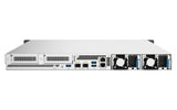 QNAP TS-h1090FU NAS Rack (1U) EPYC 7232P 64 GB DDR4 0 TB QuTS hero Black, Grey