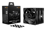 be quiet! Pure Wings 3 120mm | PWM Reverse Triple-Pack Computer case Fan 12 cm Black 3 pc(s)