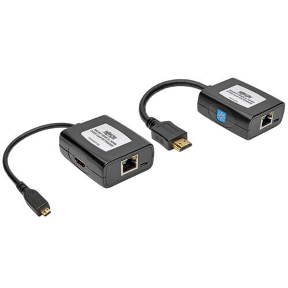 Tripp Lite HDMI to HDMI Micro over Cat5/Cat6 USB Powered, Up to 125 ft