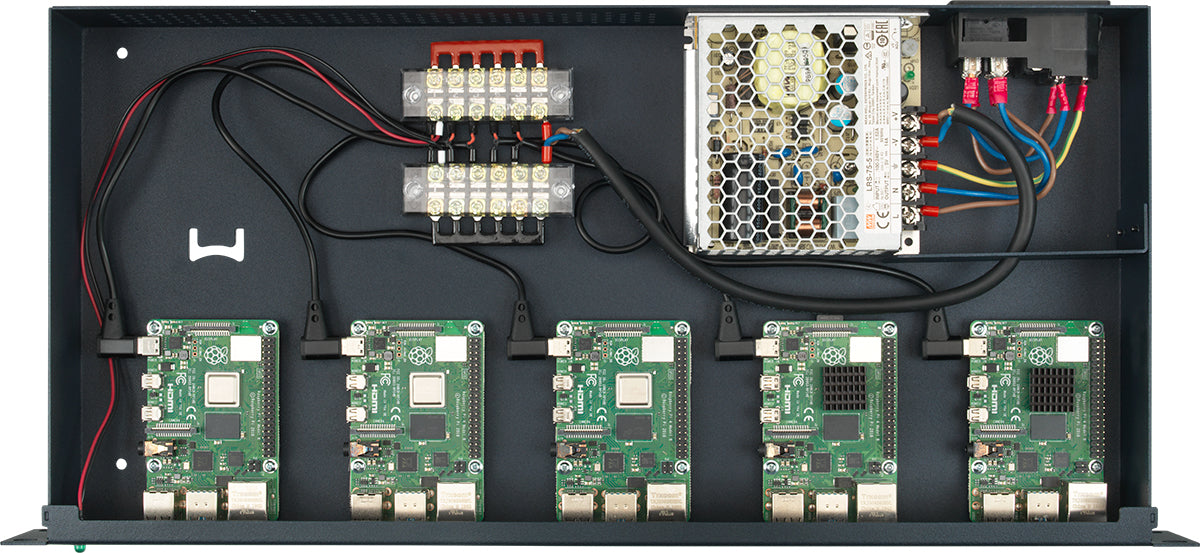 Rackmount.IT RM-PI-T1 mounting kit Black