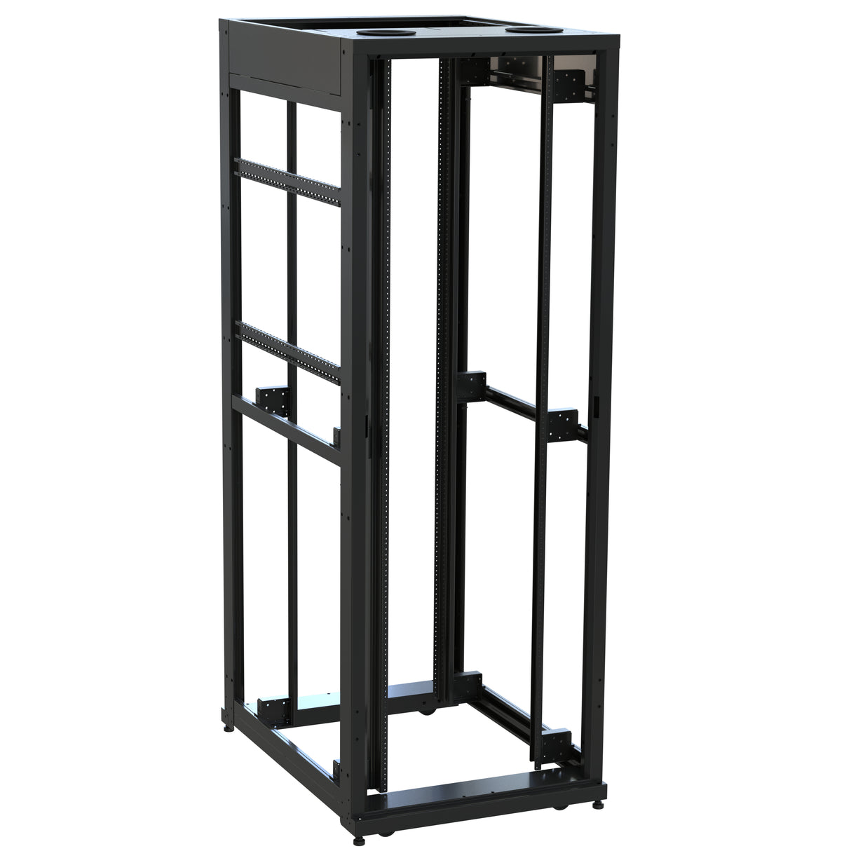 Middle Atlantic 45 RU SNE Series Rack Frame, 42 Inches Deep, 30 Inches Wide with 10-32 Rackrail