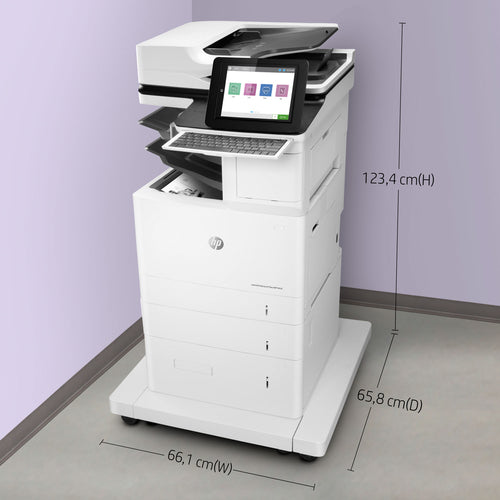 HP LaserJet Enterprise Flow M636z Wireless Multifunction Black and white Printer, Copier, Scanner; Duplex