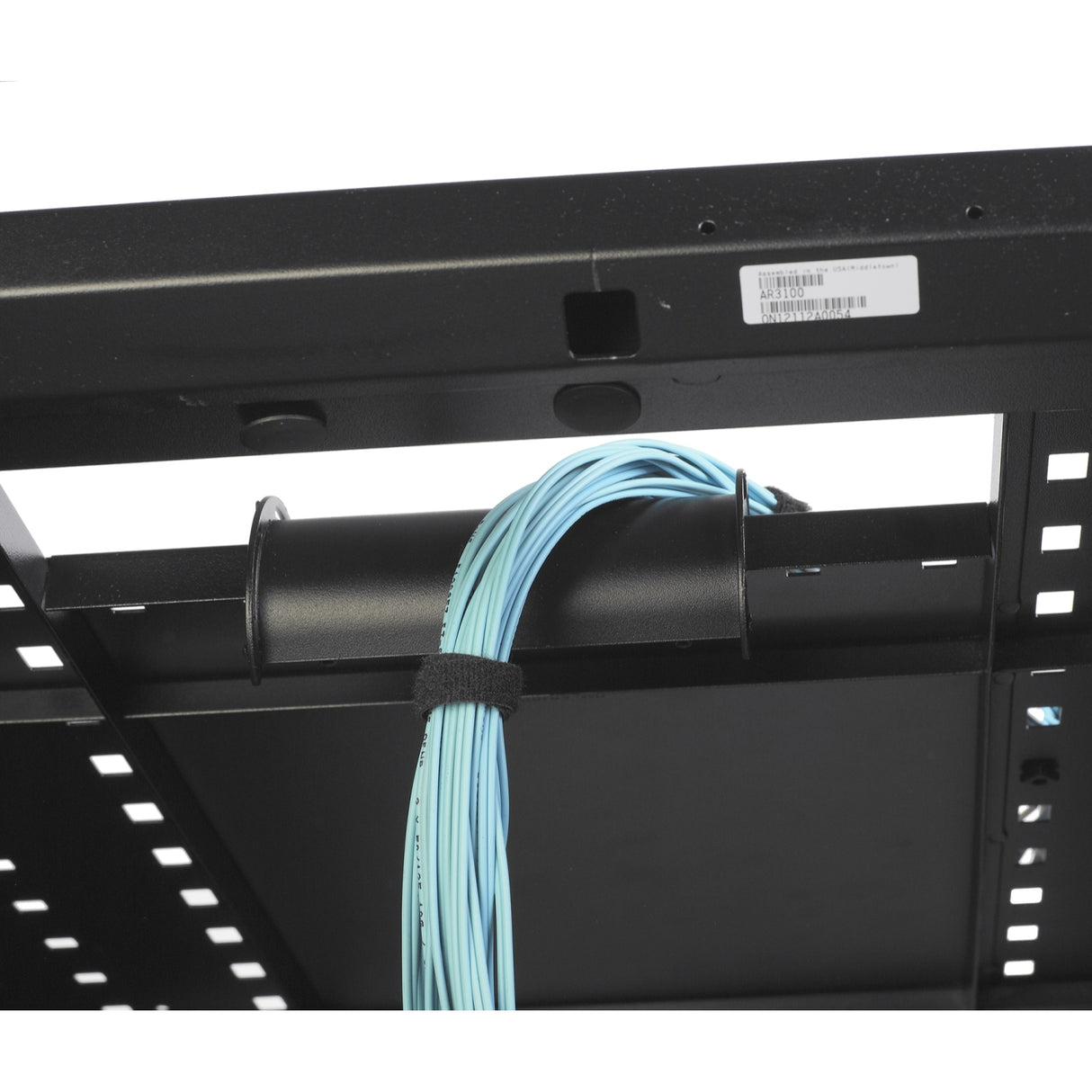 APC NetShelter Cable Management, Vertical Cable Manager, Cable Fall (radius drop), for for NetShelter Racks, and Cable Ladders, Set of 2