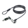 StarTech.com Nano Laptop Cable Lock, 6.6ft (2m), Anti-Theft Keyed Lock, Security Cable Locks Nano Slot Notebooks, For EliteBook/LenovoX1/2-1 Laptops, Cut-Resistant, Steel Cable Lock For Laptop - TAA