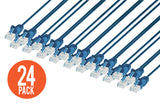 Intellinet 742634 networking cable Blue 0.15 m Cat6 U/UTP (UTP)
