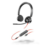 HP Poly Poly Blackwire 3325 Microsoft Teams Certified USB-C Headset