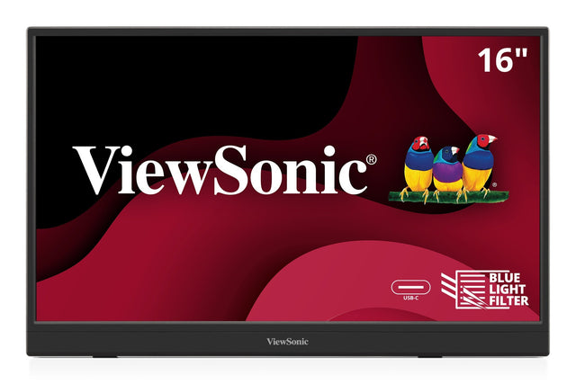 Viewsonic VA VA1653 computer monitor 39.6 cm (15.6") 1920 x 1080 pixels Full HD LED Black