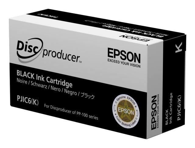 Epson Discproducer Ink PJIC7(K), Black (MOQ=10)