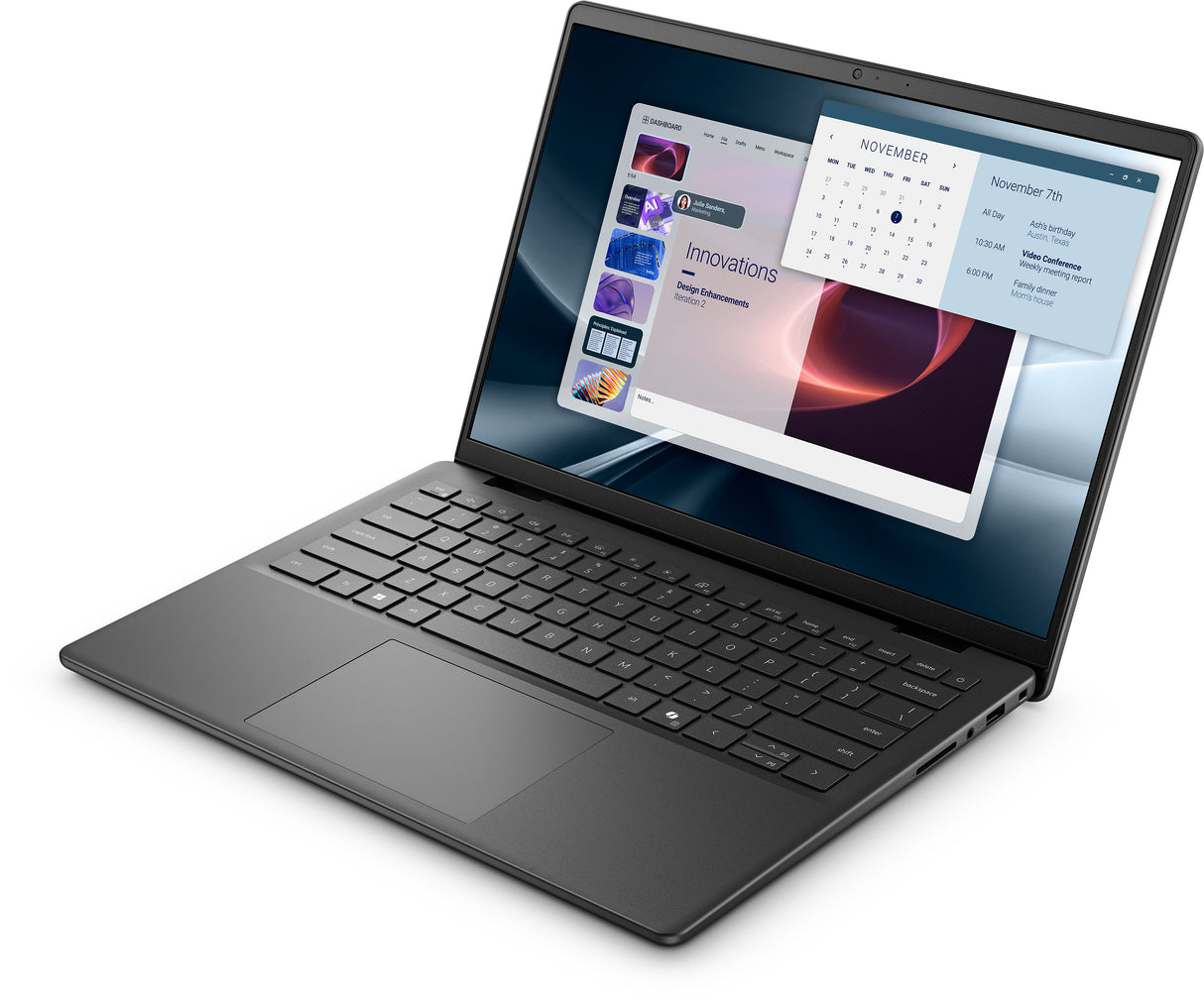 DELL Pro 14 Essential PV14255 AMD Ryzen™ 5 220 Laptop 35.6 cm (14") Full HD+ 16 GB DDR5-SDRAM 512 GB SSD Wi-Fi 6 (802.11ax) Windows 11 Pro US English Black