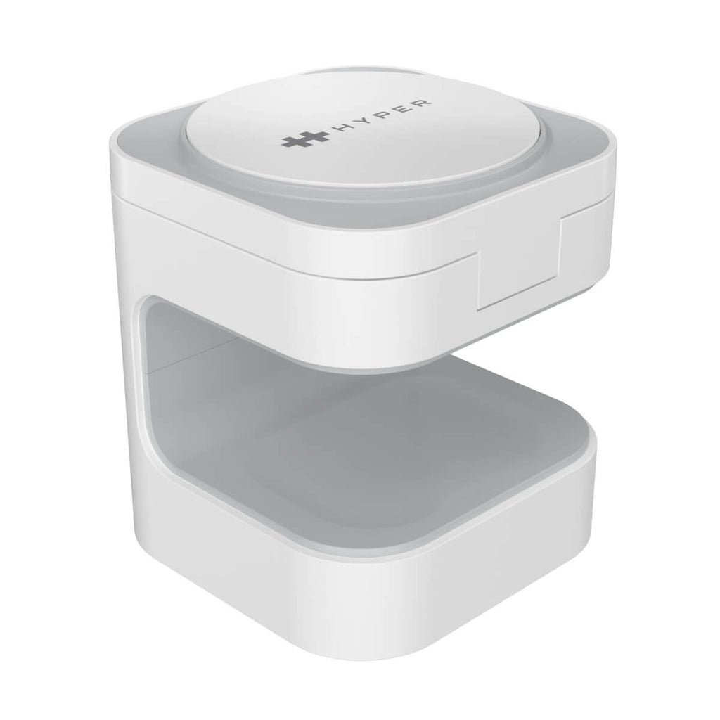 Targus HJ3320WHGL mobile device charger Headphones, Smartphone, Smartwatch White USB Wireless charging Fast charging Indoor