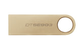Kingston Technology DataTraveler 128GB 220MB/s Metal USB 3.2 Gen 1 SE9 G3