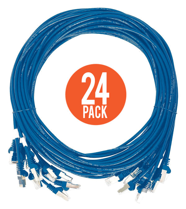 Intellinet 742641 networking cable Blue 0.5 m Cat6 U/UTP (UTP)