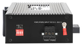Intellinet Industrial Gigabit Media Converter 10/100/1000Base-TX to 1000Base-LX (SC) Single-mode, 20 km (12.4 mi.), IP40-rated Metal Housing, DIN-Rail Mount