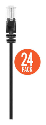 Intellinet 742672 networking cable Black 0.15 m Cat6 U/UTP (UTP)