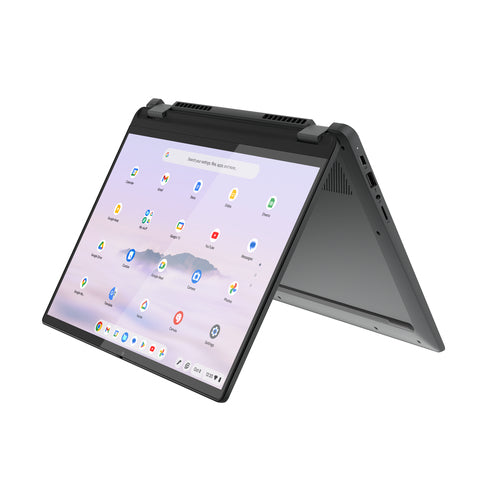 Lenovo IdeaPad Flex 5 Chrome 14IAU7 (Plus) Intel® Core™ i3 i3-1315U Chromebook 35.6 cm (14") Touchscreen WUXGA 8 GB LPDDR4x-SDRAM 256 GB SSD Wi-Fi 6E (802.11ax) ChromeOS Grey English, French