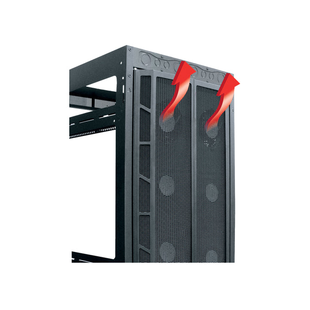 Middle Atlantic 44 RU High CFM Split Rear Door Racks