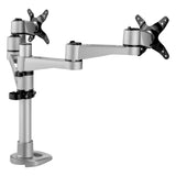 Viewsonic LCD-DMA-001 monitor mount / stand 61 cm (24") Desk Black, Stainless steel