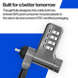 HP Universal Resettable Combination Cable Lock