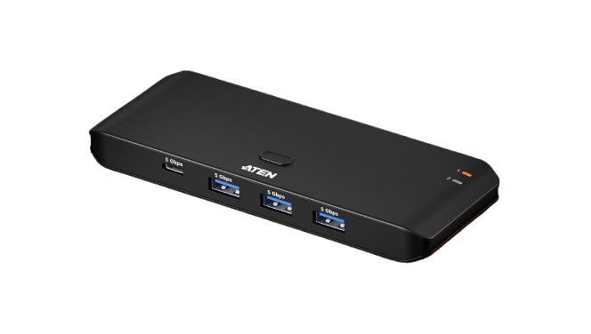 ATEN 2 x 4 USB 3.2 Gen 1 Sharing Switch