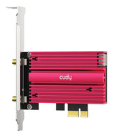 Cudy WE4000 network card Internal WLAN / Bluetooth 2400 Mbit/s