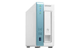 QNAP TS-131K NAS Tower AL214 1 GB DDR3 0 TB HDD QNAP Turbo System Turquoise, White