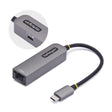 StarTech.com USB-C to Ethernet Adapter, NIC, 100W PD Pass-Through, USB 3.0 Type-C 1Gbps Multi Speed Network Adapter, Thunderbolt Compatible, Windows & Mac