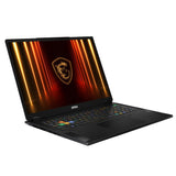 MSI Stealth 18 HX AI A2XWJG-035US laptop Intel Core Ultra 9 275HX 45.7 cm (18") UHD+ 64 GB DDR5-SDRAM 2 TB SSD NVIDIA GeForce RTX 5090 Wi-Fi 7 (802.11be) Windows 11 Pro Black