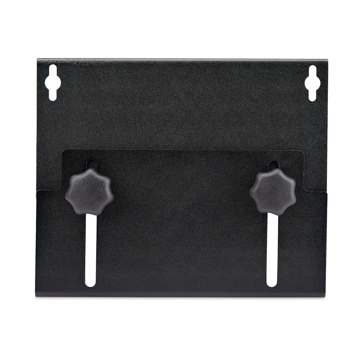 StarTech.com PC Wall Mount Bracket, Supports Desktop Computers Up To 40lb (18kg), Tool-Less Adjustments 1.9-7.8in (50-200mm), Heavy-Duty Wall Mount Shelf/Holder for PC Case/Tower - TAA