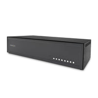 StarTech.com Secure 8-Port Dual-Monitor KVM Switch, DisplayPort, 4K 60Hz, NIAP 4.0 Desktop KVM, CAC, Metal Housing, Made in the USA