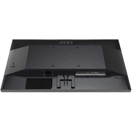 MSI Pro MP225V 21.45 Inch Monitor, FHD (1920 x 1080), 100Hz, VA, 1ms, 1x HDMI 1.4b, 1x D-Sub(VGA), Anti-Glare, Anti-Flicker, Less Blue light, TÜV Certified, VESA, Kensington, Black