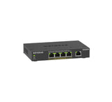 NETGEAR GS305P Unmanaged Gigabit Ethernet (10/100/1000) Power over Ethernet (PoE) Desktop/Wall-Mounting Black