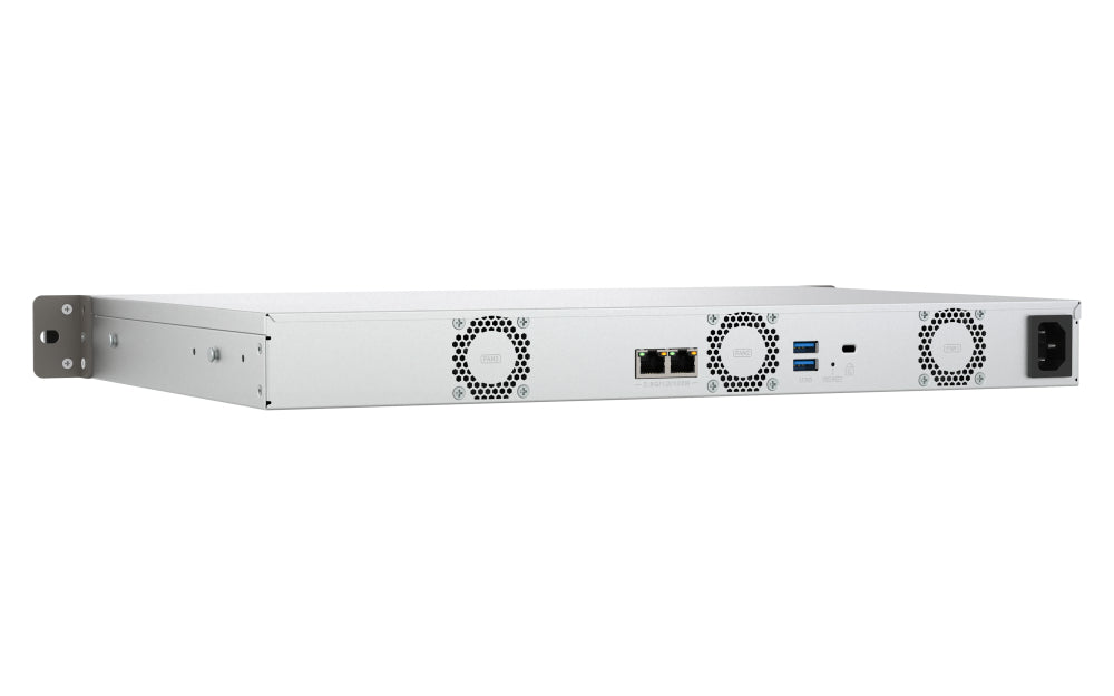 QNAP TS-433eU NAS Rack (1U) Cortex-A Cortex-A55 4 GB 0 TB QNAP Turbo System Black