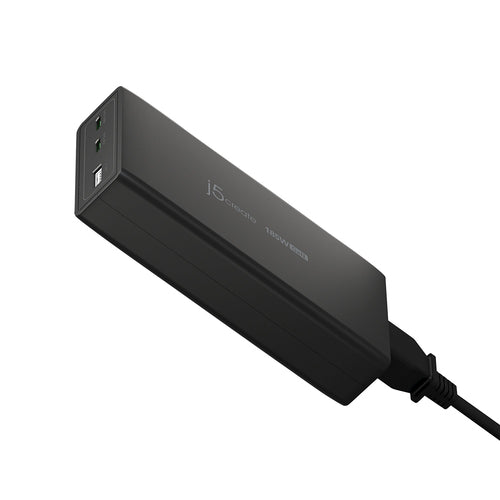 j5create JUP37185 mobile device charger Universal Black AC Fast charging Indoor