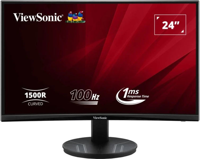 Viewsonic VA VA2416C computer monitor 59.9 cm (23.6") 1920 x 1080 pixels Full HD LCD Black