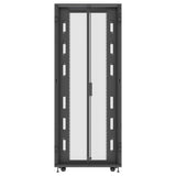 Vertiv VR3150 rack cabinet 42U Freestanding rack Black, Transparent