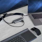 StarTech.com USB C Multiport Adapter - USB-C Travel Dock to 4K HDMI, 3x USB 3.0 Hub, SD/SDHC, GbE, 100W PD 3.0 Pass-Through - Portable USB-C Mini Docking Station USB Type-C/Thunderbolt 3