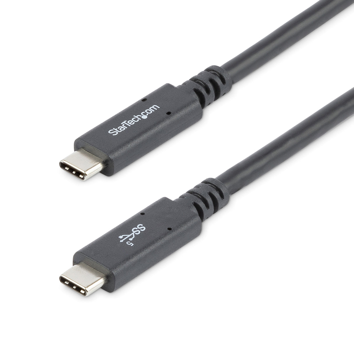 StarTech.com 6ft (1.8m) USB-C Cable, USB 5Gbps, 100W (5A) Power Delivery, Certified Works with Chromebook, 4K 60Hz DP Alt Mode, USB-IF Certified - Thunderbolt Compatible