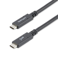 StarTech.com 6ft (1.8m) USB-C Cable, USB 5Gbps, 100W (5A) Power Delivery, Certified Works with Chromebook, 4K 60Hz DP Alt Mode, USB-IF Certified - Thunderbolt Compatible