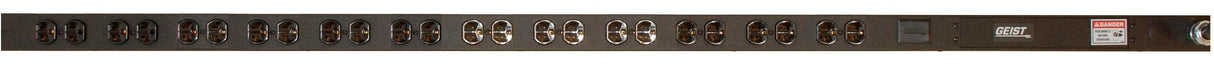 Vertiv Geist JBN242-102D20TL5 power distribution unit (PDU) 24 AC outlet(s) 0U Black