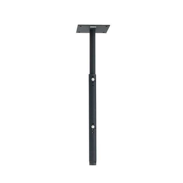Chief 8 Inch (203 mm) Ceiling Plate with Adjustable 1.5 Inch NPT Column in Black